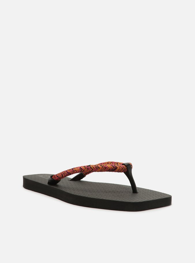 【ドン】アセチノ Chinelo Preto Cordão Croche | Arezzo