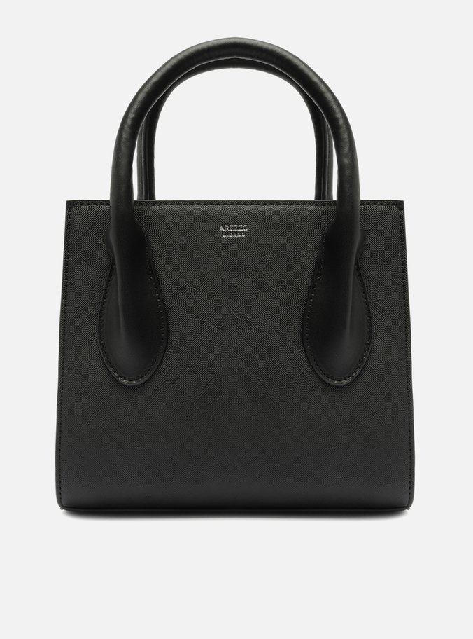 Bolsa Tote Preta Pequena Estruturada