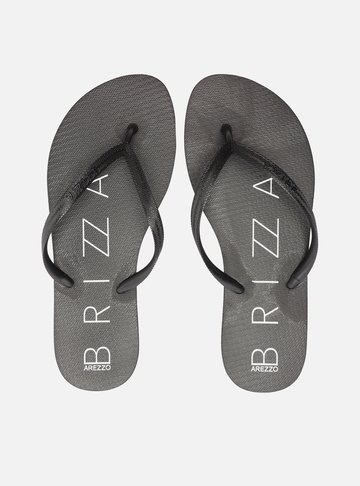 Chinelo de Dedo Preto Básico Brizza