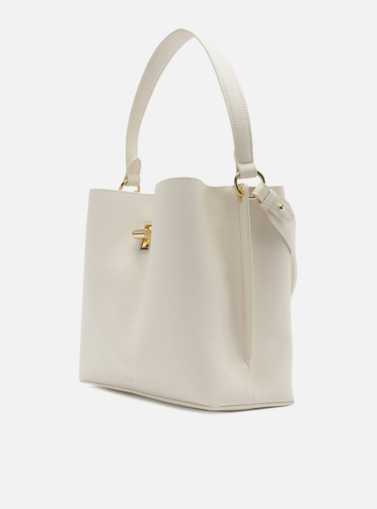 Bolsa Tote Off White Texturizada Grande Bag Charm — foto 2