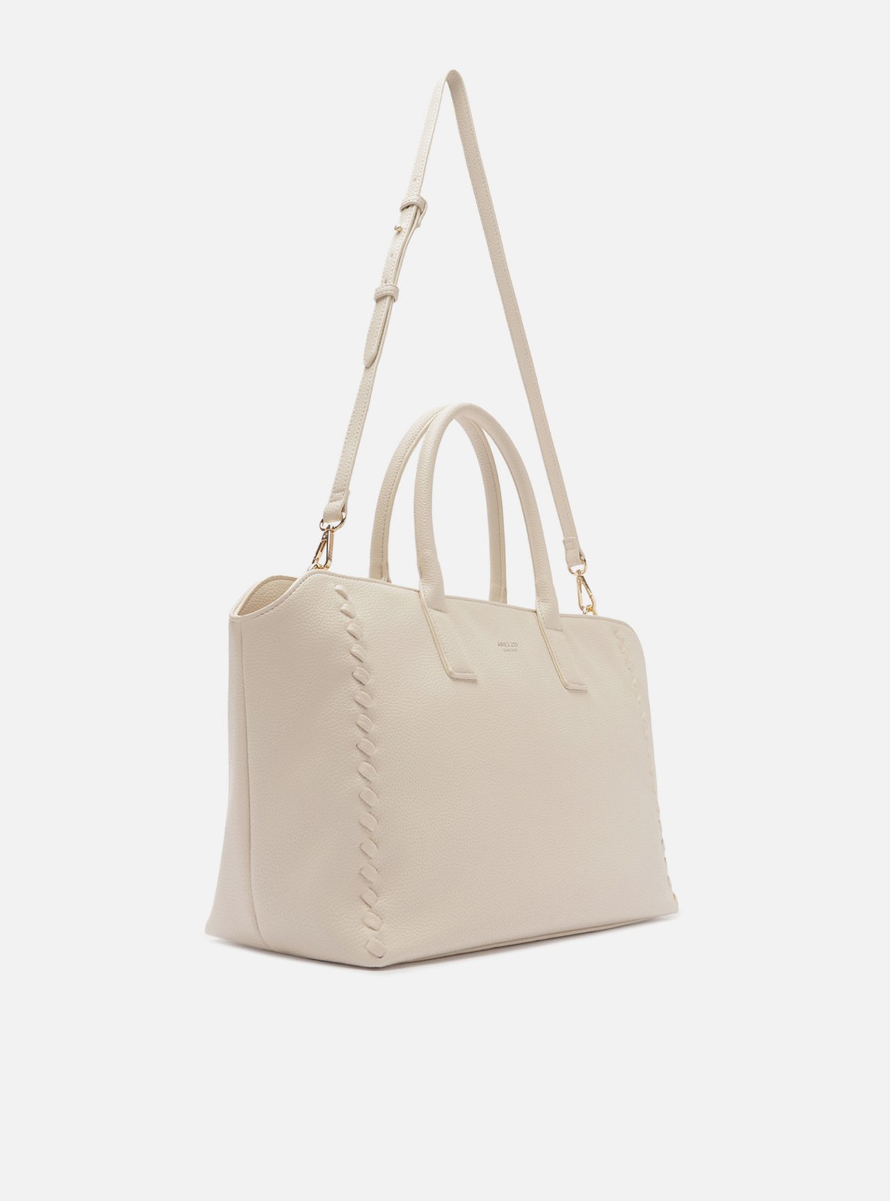 Bolsa Shopping Off White Grande Tressê — foto 2