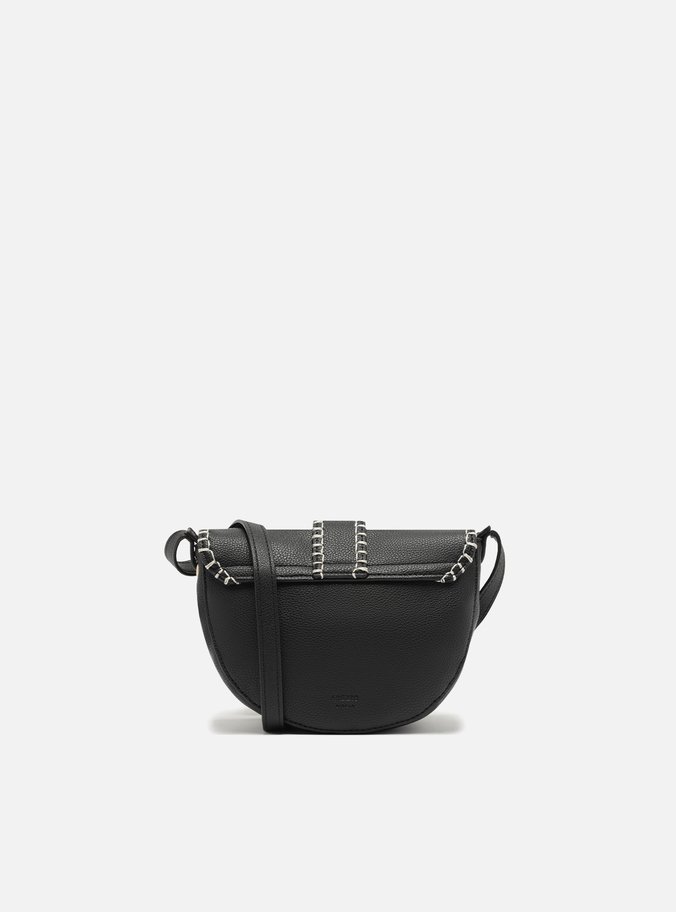 Bolsa Preto Tiracolo Pequena