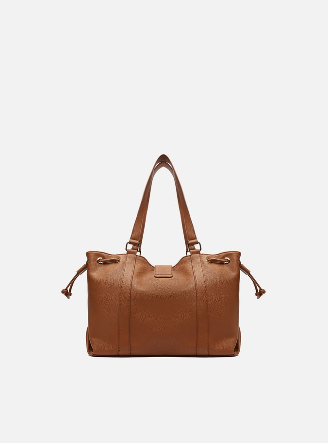 Bolsa Shopping Marrom Média