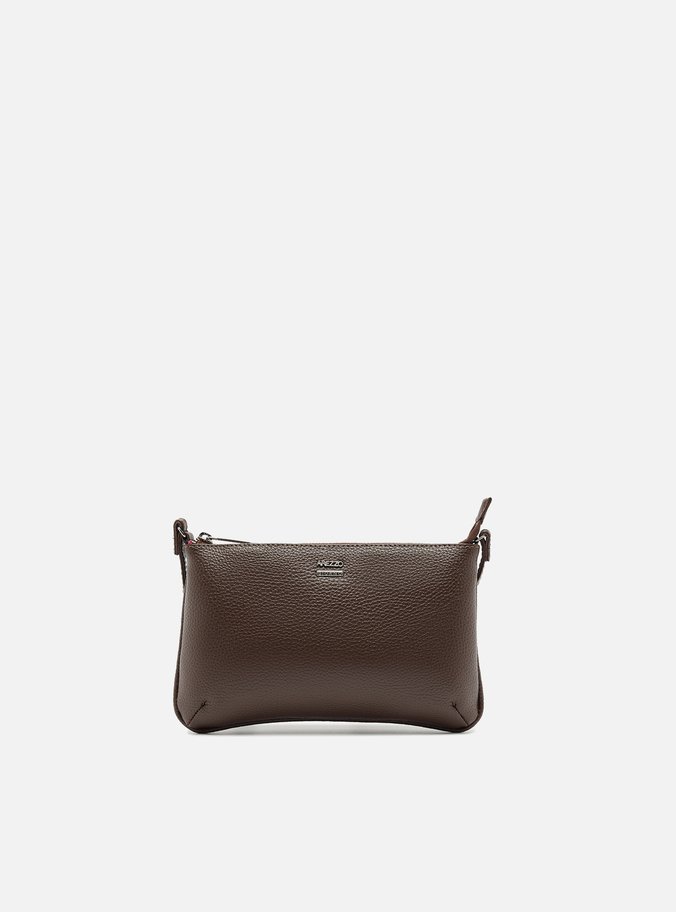 Bolsa Tiracolo Marrom Dark Morgana Pequena