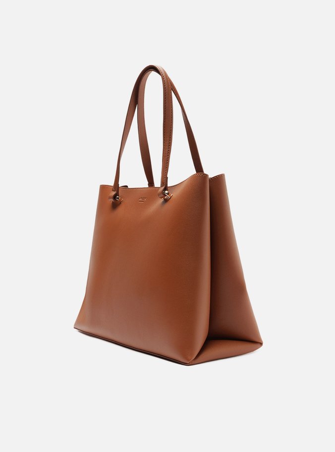 Bolsa Shopping Marrom Grande Básica