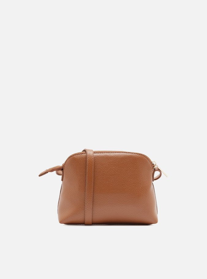 Bolsa Tiracolo Marrom Média