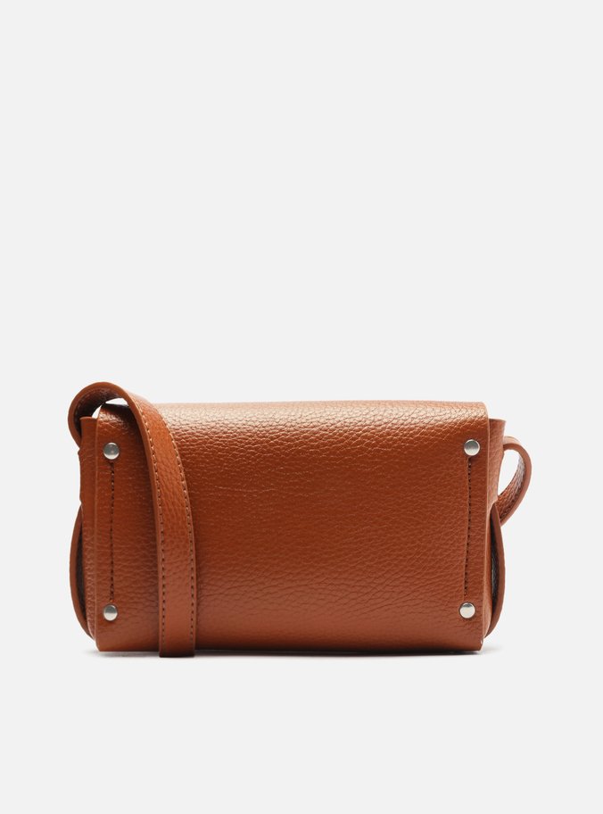 Bolsa Tiracolo Marrom Pequena Envelope