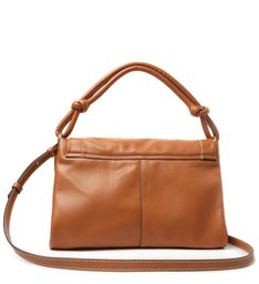 Bolsa Satchel Marrom Couro Grande Monalisa Bolsa Satchel Marrom Couro Grande Monalisa