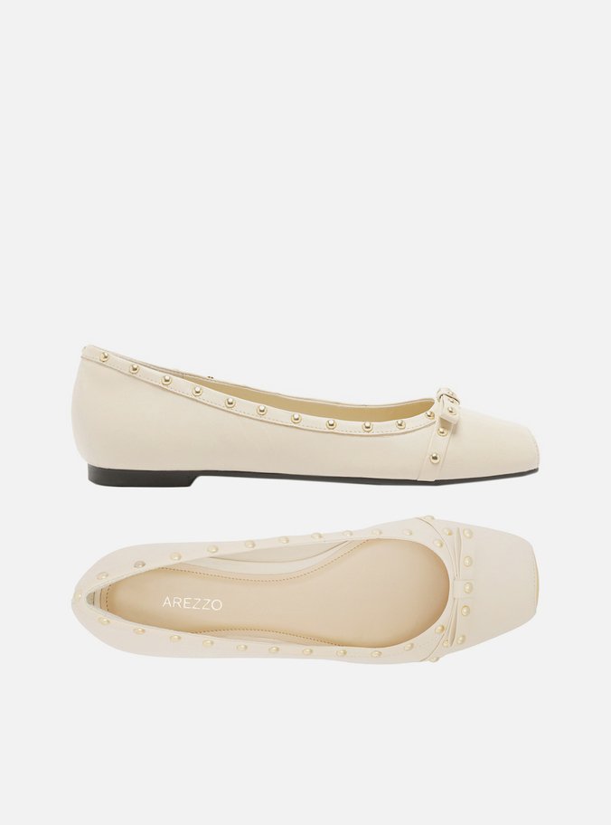 Sapatilha Off-White Laço