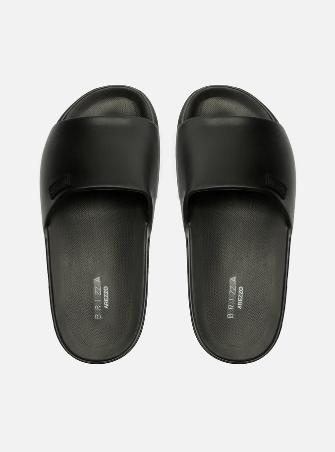 Chinelo Slide Preto Brizza