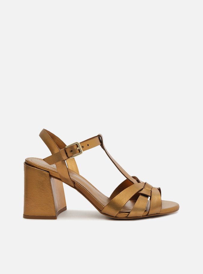 Sandalia bronze arezzo sale