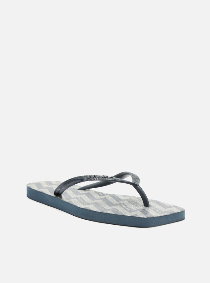 Chinelo de Dedo Azul Square Eletrizzante