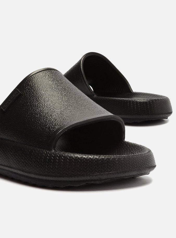 Chinelo Slide Preto Brizza