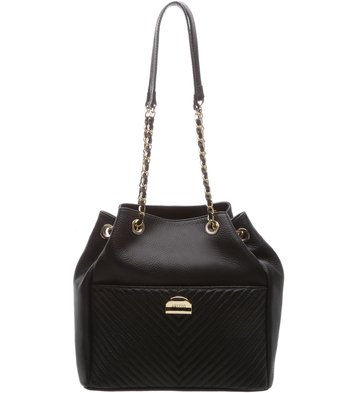Bolsa Saco Texturizada Preta