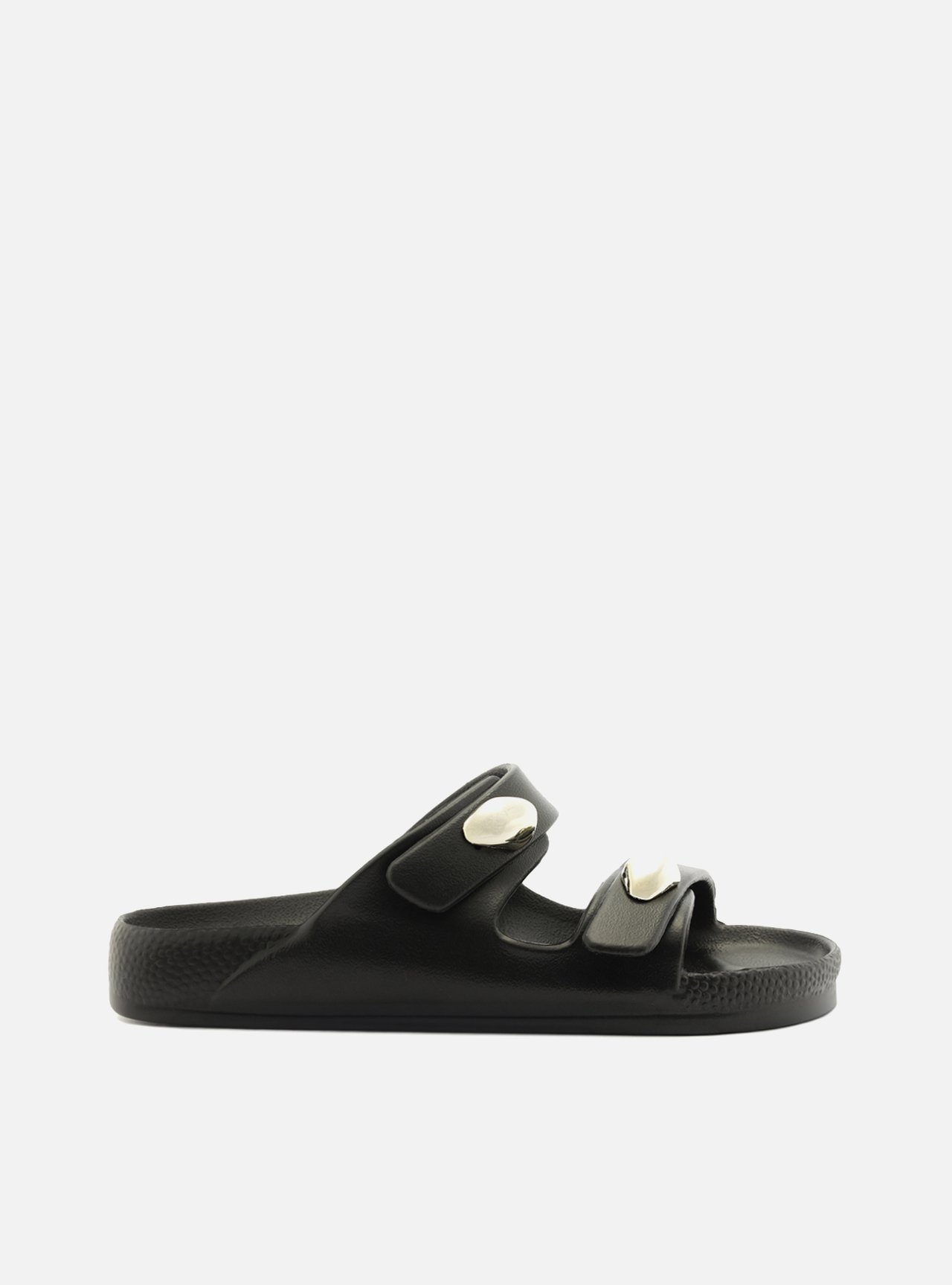 Sandália Papete Preta Flatform Brizza — foto 1