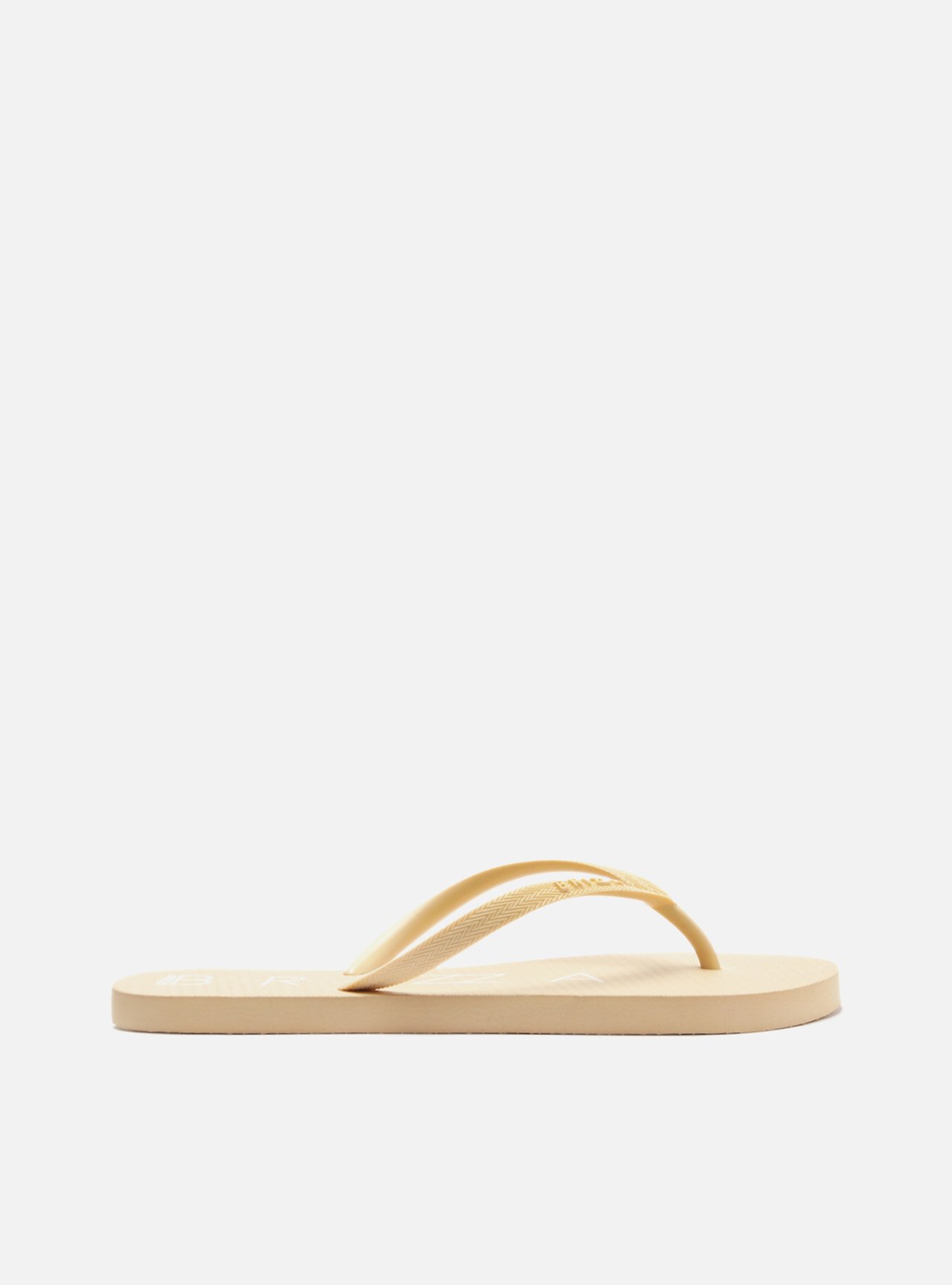 Chinelo de Dedo Bege Básico Brizza — foto 3