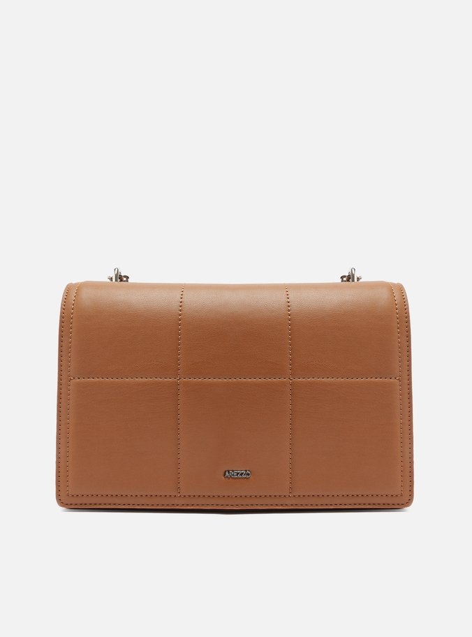 Bolsa Tiracolo Marrom Média