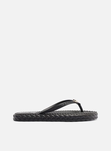 Arezzo — Chinelo de Dedo Preto Marrocos Flip Flop