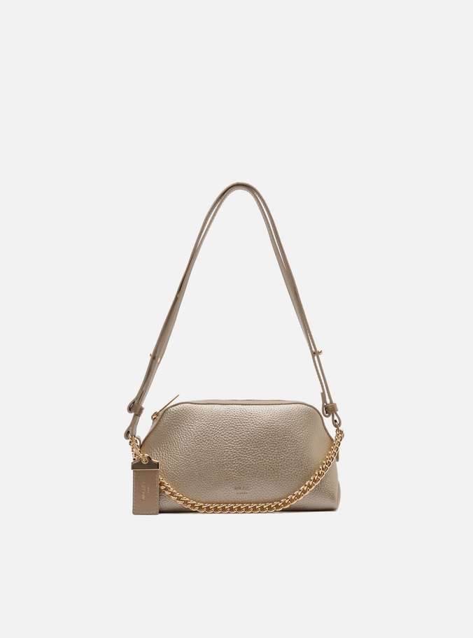 Bolsa Tiracolo Dourada Pequena Corrente
