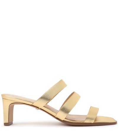 sandalia de onca arezzo