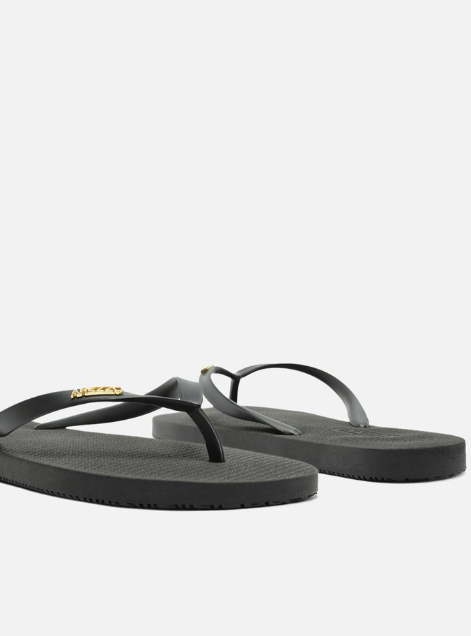 Chinelo de Dedo Preto Injetado Brizza
