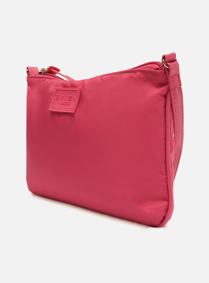 Clutch Pink Nylon Lizza Pequena Brizza