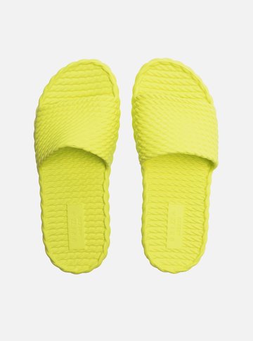 Chinelo Slide Amarelo Marrocos Basics