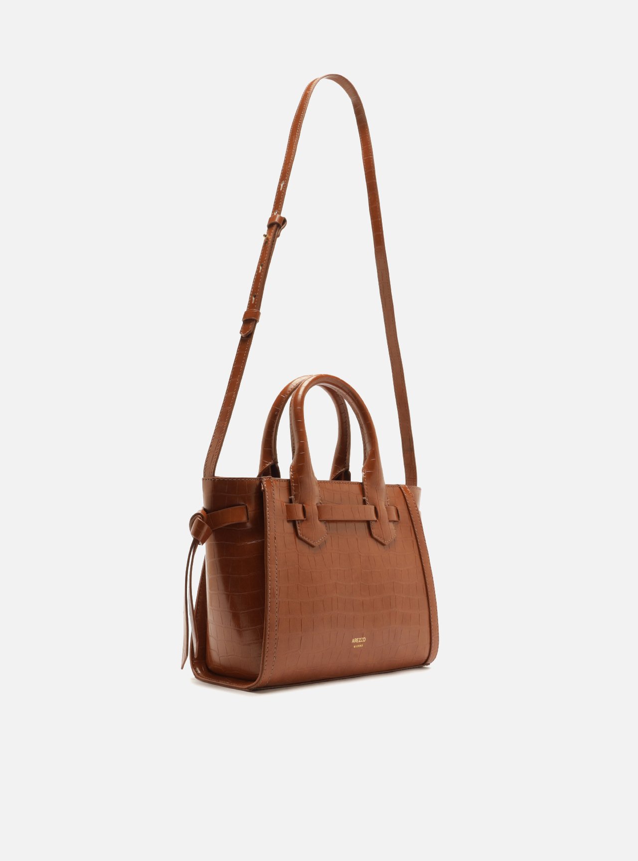 Bolsa Tote Marrom Pequena — foto 5