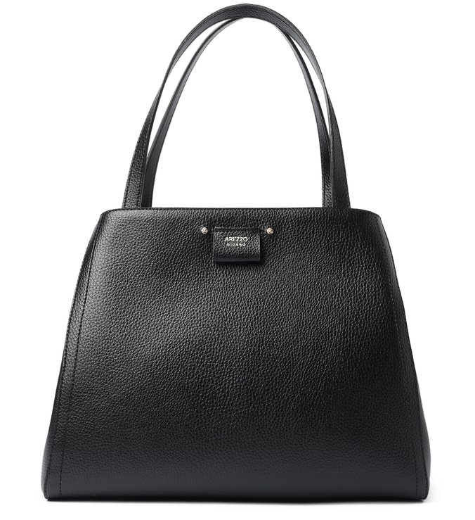 Bolsa Hobo Preta Giorno Grande