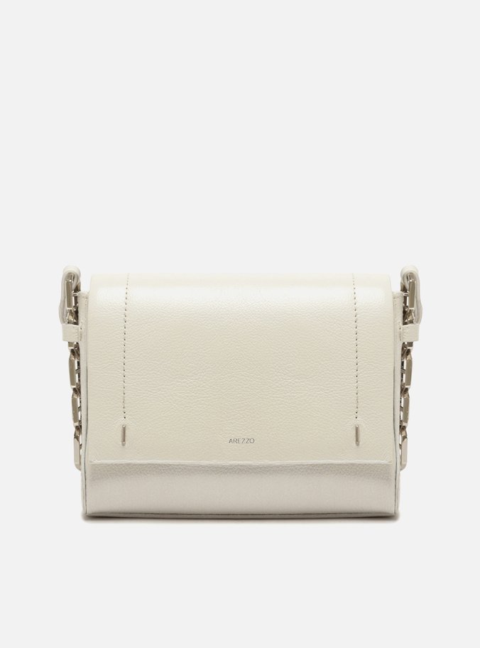 Tiracolo Branca Couro Nova Speciale Pequena