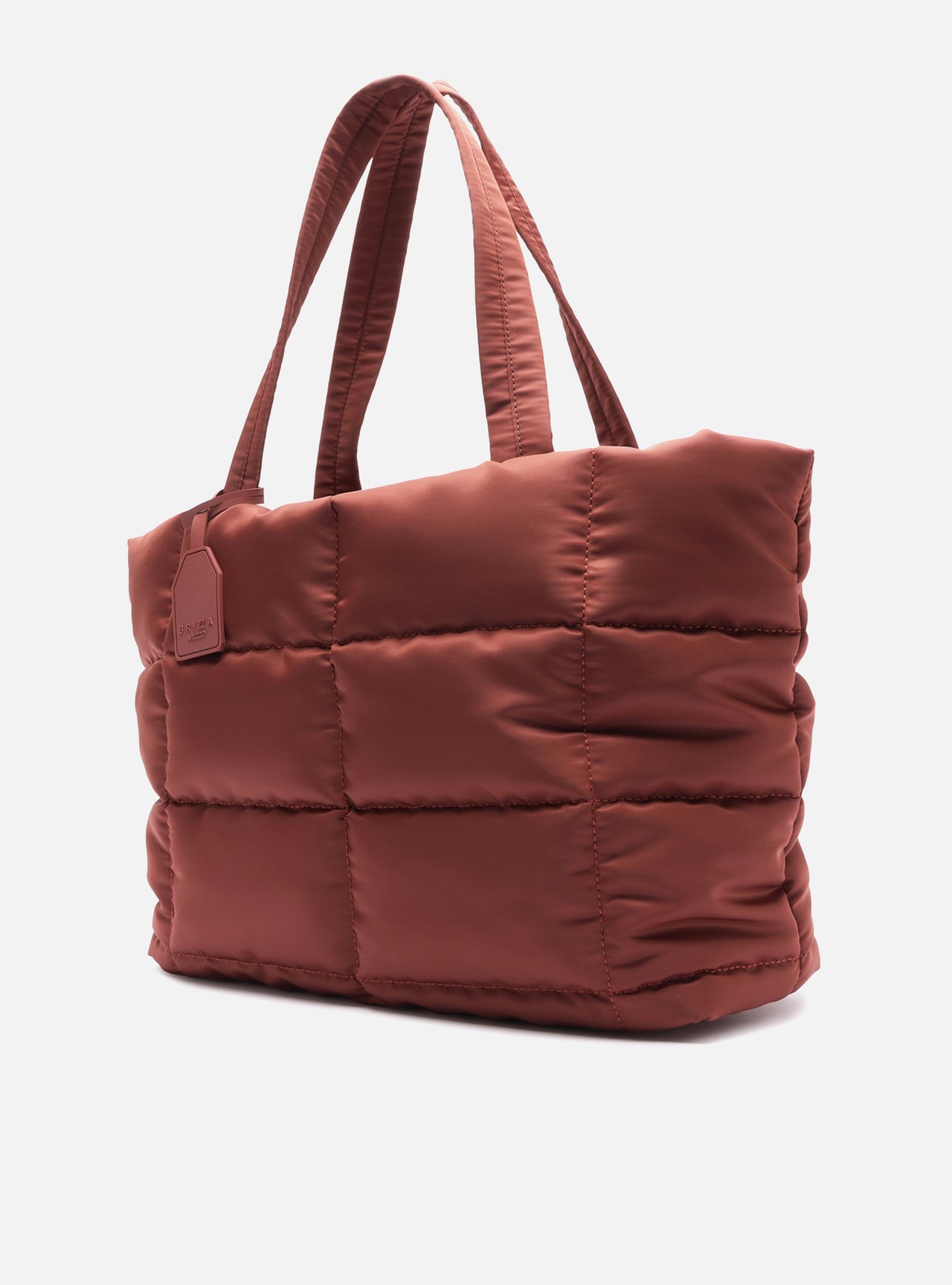 Bolsa Shopping Vermelha Grande Matelassê Brizza — foto 2