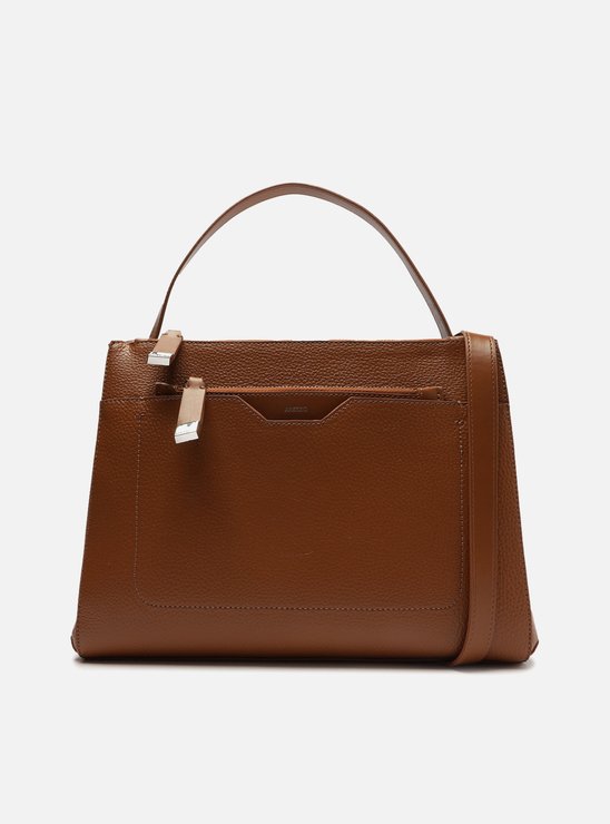 Bolsa Tote Marrom Emilly Grande Pouch