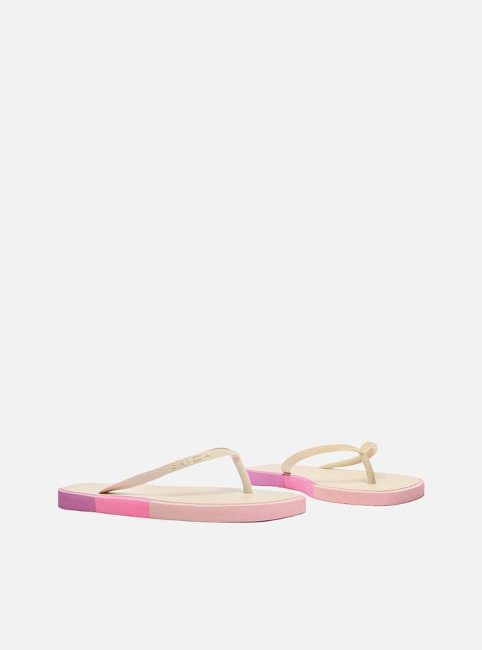 Chinelo de Dedo Branco Brizza Color