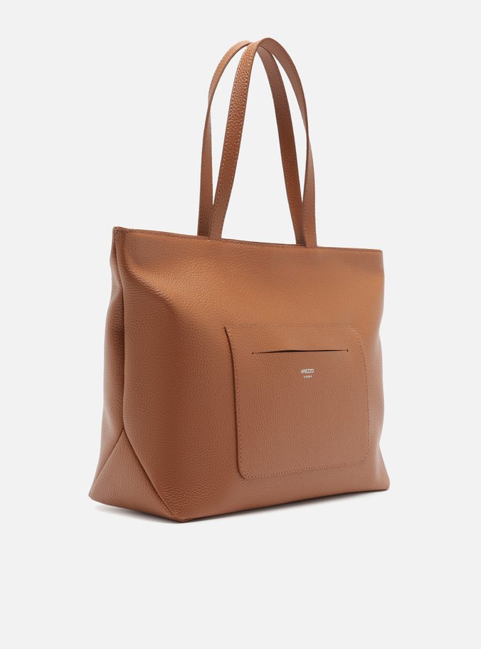 Bolsa Shopping Marrom Grande