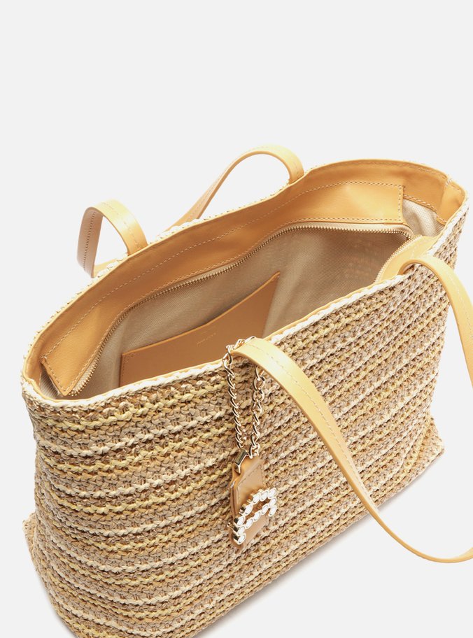 Bolsa Shopping Natural Tramada Gisele Grande
