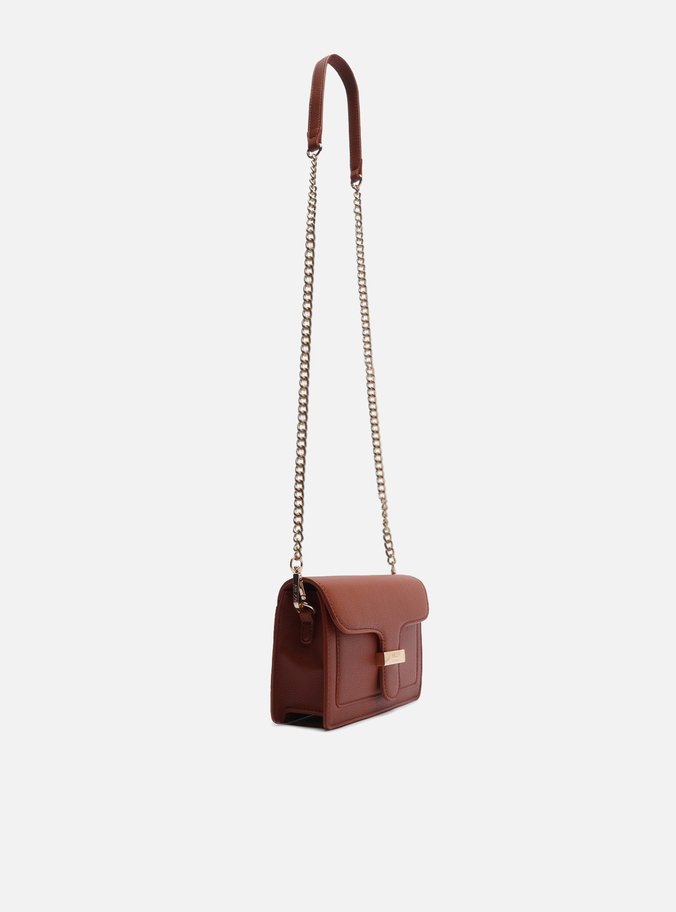 Bolsa Tiracolo Marrom Pequena Carteiro