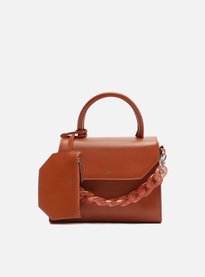 Bolsa Satchel Marrom Iara Média