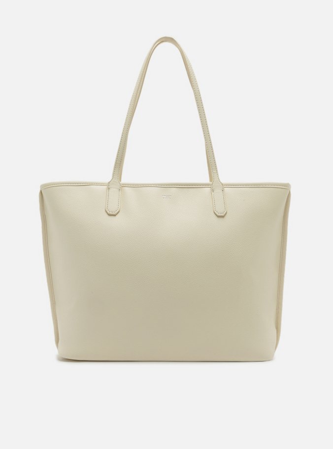 Bolsa Shopping Branca Grande