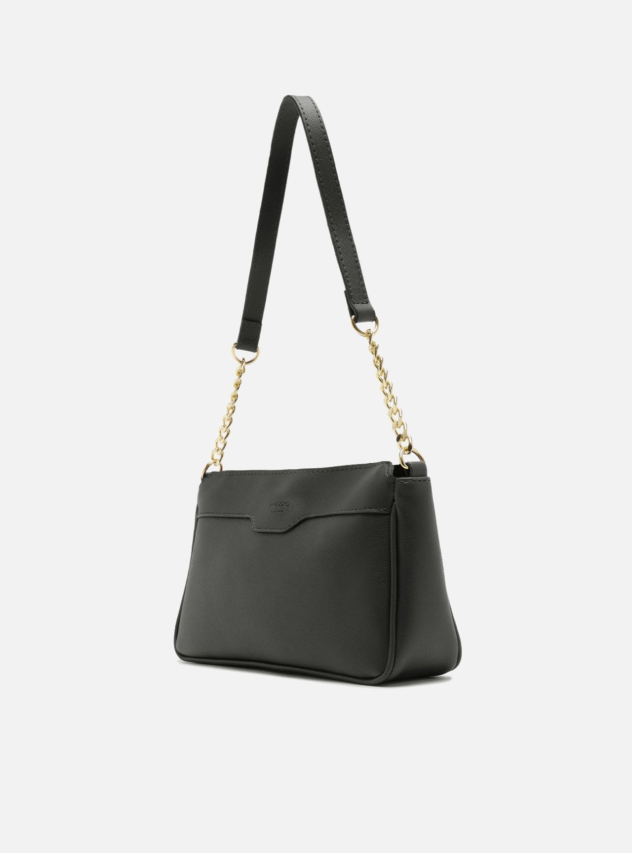 Bolsa Shoulder Preta Pequena Corrente — foto 2