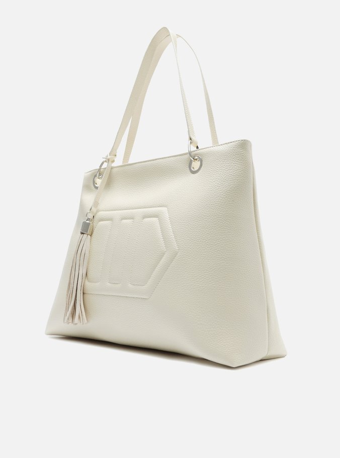 Bolsa Hobo Off-White Verona Grande
