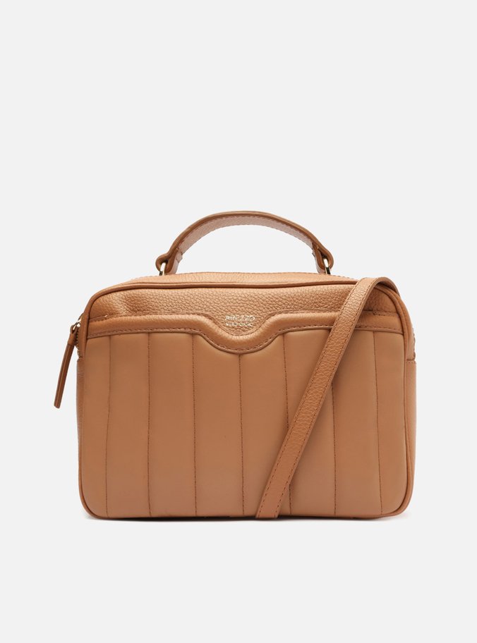Bolsa Tiracolo Marrom Couro Francine Média