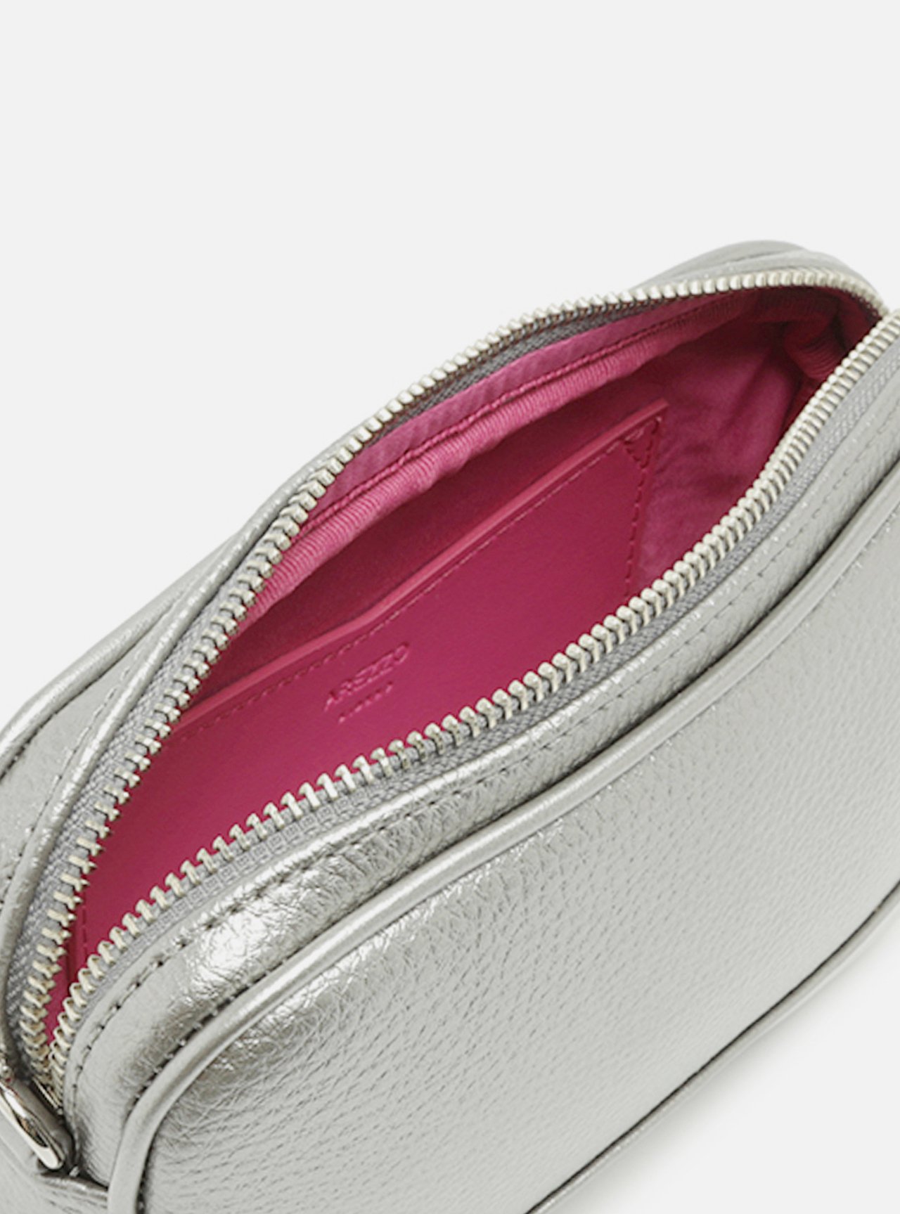 Bolsa Tiracolo Prata Pequena Corrente Basic — foto 4
