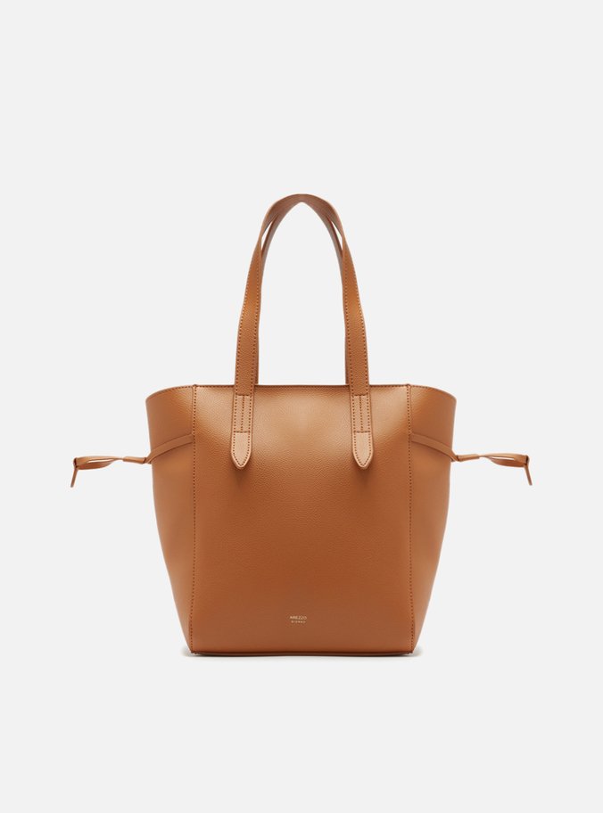 Bolsa Shopping Marrom Double Face Média