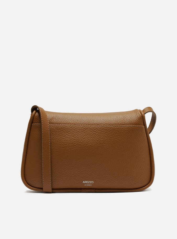 Bolsa Tiracolo Marrom Média