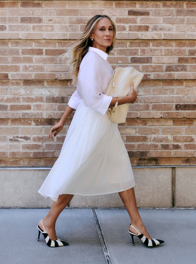Scarpin Multineutro Couro Salto Fino Slingback