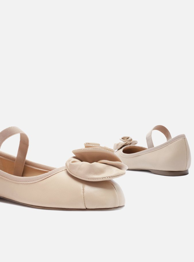 Sapatilha Flor Nude