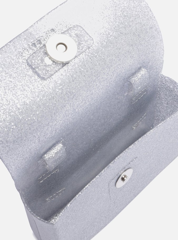 Pochete Prata Glitter Gaya Brizza