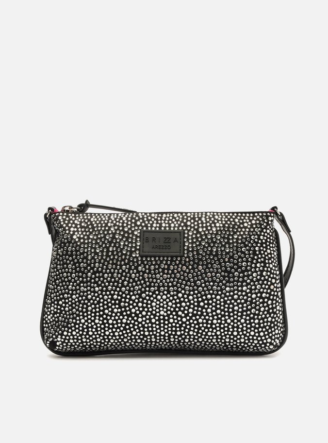 Clutch Preta Nylon Lizza Glam Pequena