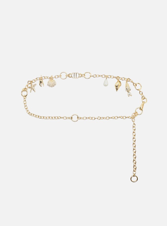 Cinto Corrente Dourado Charms