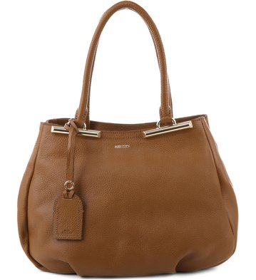 Bolsa Tiracolo Auguri Personalizável Tan